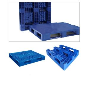 Heavy Duty PP / HDPE Plastic Pallets Size Customized With Four Way Entry
