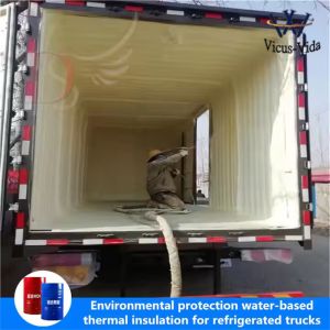 Blue Polyurethane Rigid Foam Fireproof Spray Polymetric Mdi for Insulation or