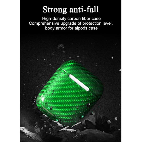 Anti Fall Comfortable Real Carbon Fiber Airpods Case