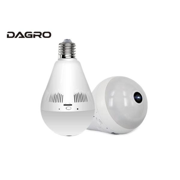 Quality CCTV Panoramic Wifi Light Bulb Camera Home Surveillance Spy Hidden Light Bulb Camera wholesale