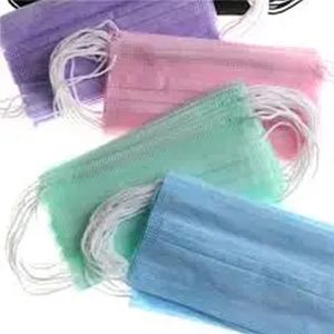 China 3 Ply Disposable Nose Mask Antibacterial Surgical Mask Non Woven Fabric Material on sale