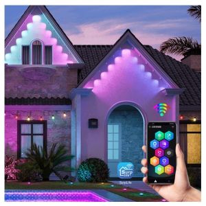 IP67 Waterproof DC24V 1.5W LED Eave Lights With Colorful RGBW Lighting For