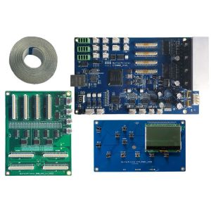 Network Interface DX5 double head inkjet printer system use for spurt draws printerTextile digital printer