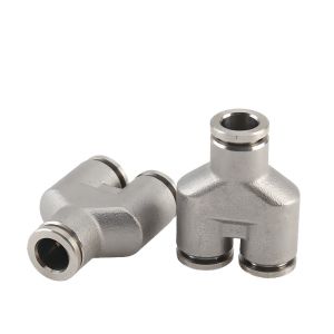 China SMC KQG2U04-00 U-Shaped Quick Connector Stainless Steel Pneumatic Fittings on sale