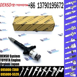 Common Rail Injector 095000-7360 095000-6870 095000-5890 095000-5891 for 1KD 2KD