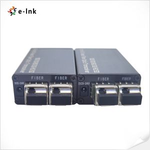 Mini 24G-SDI to Fiber Converter with 2 x 12G-SDI 1*LC fiber