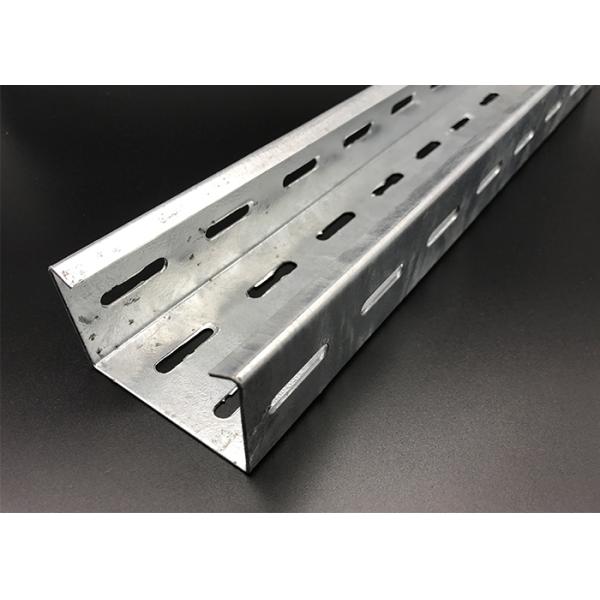Quality 400mm Electrical Galvanized Ventilated Slotted Cable Tray wholesale