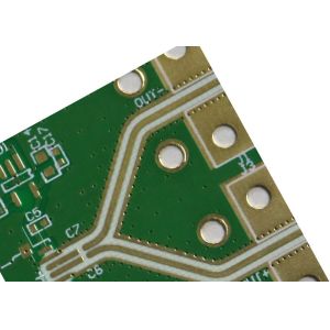 Immersion Silver Fr4 Double Sided PCB , High Frequency Copper Circuit Board