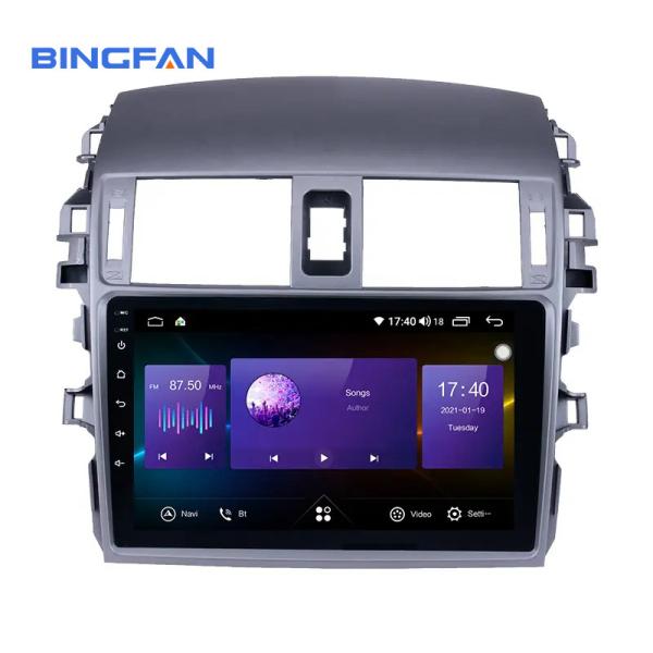 Quality 9 Inch WIFI 4GLTE IPS Touch Screen Android 10 Multimedia System Car MP5 Player for Toyota Corolla 2007-2013 Car Radio wholesale