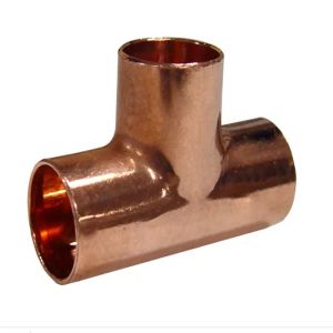 DIN 86088 Copper Nickel Equal Tee Butt Weld CuNi10Fe1Mn And CuNi30Fe1Mn DN10