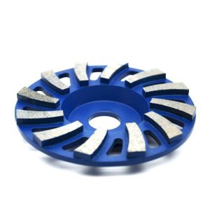 Metal Bonded Diamond Grinding Wheel For Concrete / Turbo Concrete Tools