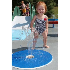 Spray Zone Ground Swimming Pool Deck Jets Children Splash Zone Toy Fountain