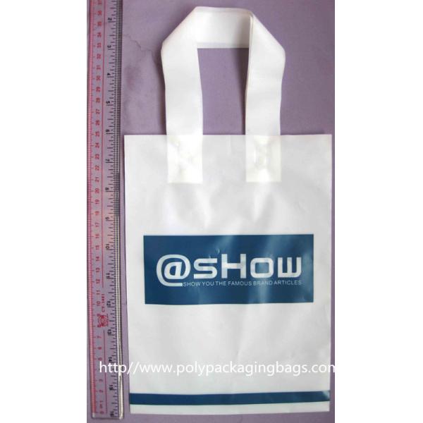 Quality Durable Recyclable Water Resistant Plastic Handle Bag Customized wholesale