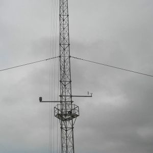 Tubular Hot Dip Galvanized 40m Guyed Mast Tower