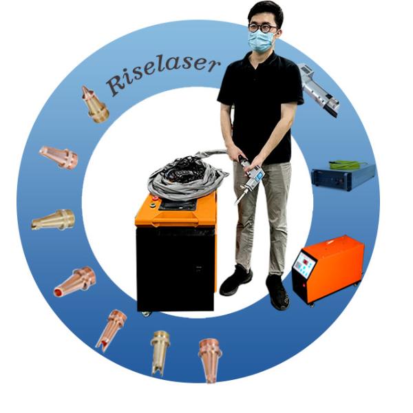 Quality RL 3-in-1 Handheld Portable 1500w 2000w 3000w Fiber Laser Welding Machine with Cutting Cleaning Function wholesale