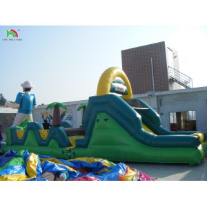 Commercial Inflatable Obstacle Course Inflatable Obstacle Courses With Slide