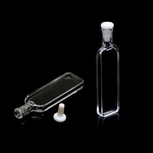 Customized ODM Support High Purity Lab Micro Quartz Cuvette with 1mm Pathlength