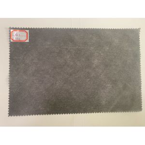 30g Polyester Spunlaced Non-Woven Fabric Gray For Artificial Leather Substrate.