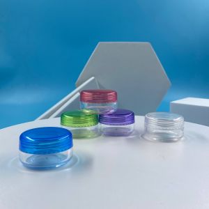 Personal Care Skin Care Cream Jars 2.5ml 3ml 5ml 10ml 15ml 60ml Empty Wide Mouth