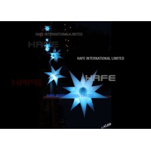 Wonderful Inflatable Lighting Star Jellyfish Balloon For Party Decoration 3m