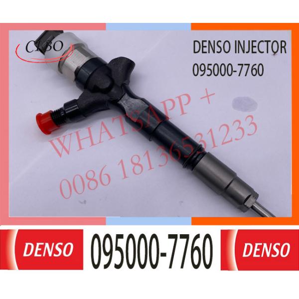 Diesel Fuel Injector 095000-7760 For Toyota Hilux 2KD-FTV 23670-39276 23670