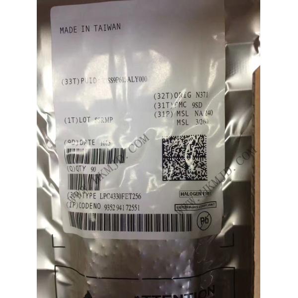 Microcontroller MCU LPC4330FET256 Dual-Core Arm Cortex-M4 Based Digital Signal