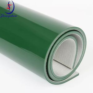 Manure Removal Green PVC Conveyor Belt For Poultry Chicken Farm