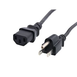 2FT C13 Power Cord for Industrial Use with US Plug