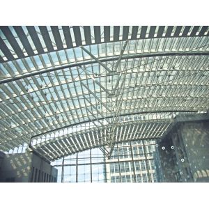 China Mall PTFE Tension Blackout Foldable Skylight Roof System on sale