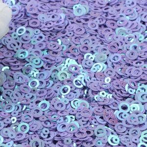 1 color Print Method Glitter Circle Sequins with Open Circle ADVANTAGE