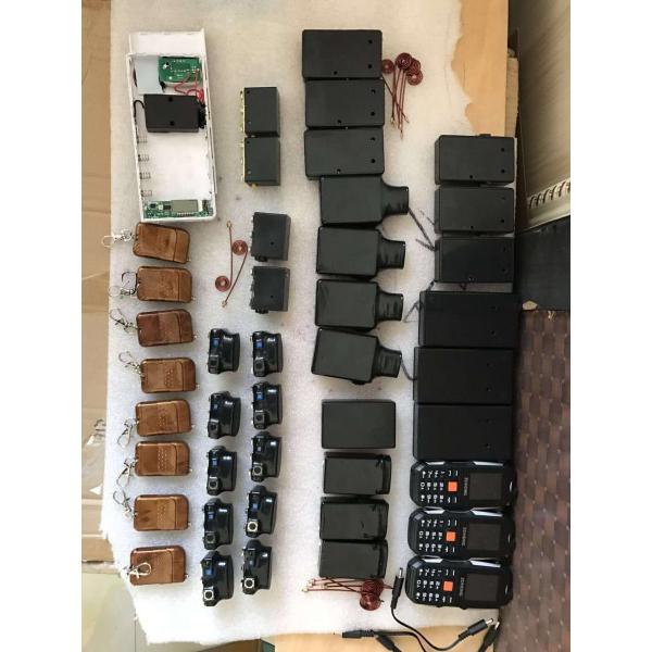 36V Radio Signal Jammer , Double Switch Wukong Machine Jammer 85X50X21MM
