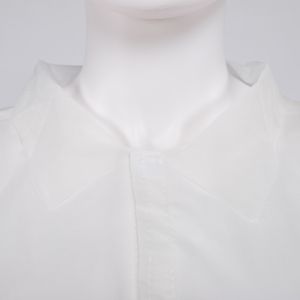 S&J Disposable 3 pocket PP/SMS/Spunlace children chemistry laboratory lab coat