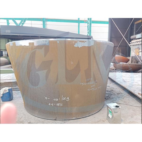 Larger Specification Segmented Hemispherical Tank Head 32mm Thickness