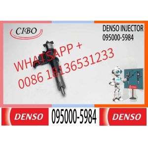 Neutral And New Common Rail Fuel Injector 095000-5984 For HI-ON 6WF1 6UZ1 Engine