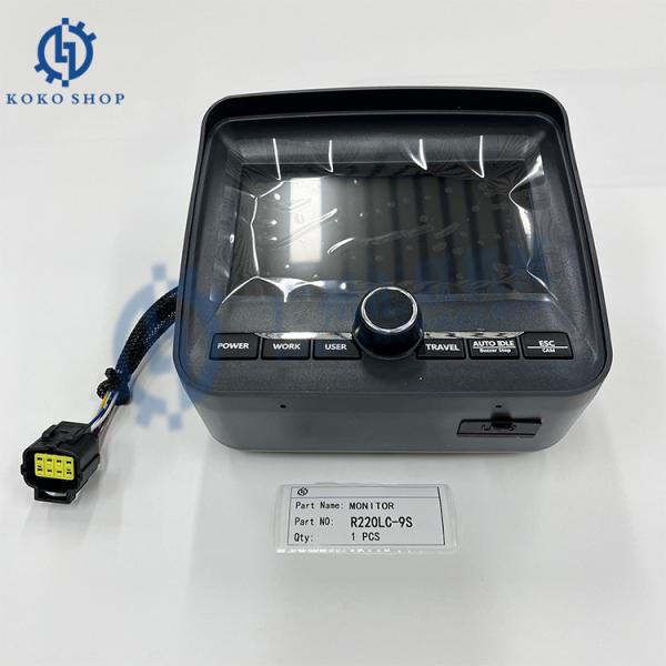 Quality LCD Monitor Gauge 21Q63340 21Q6-33401 21Q6-30104 Fit Hyundai R220LC-9S R220-9S R220-9 R200-9 R250LC-9 R480-9 Excavator wholesale