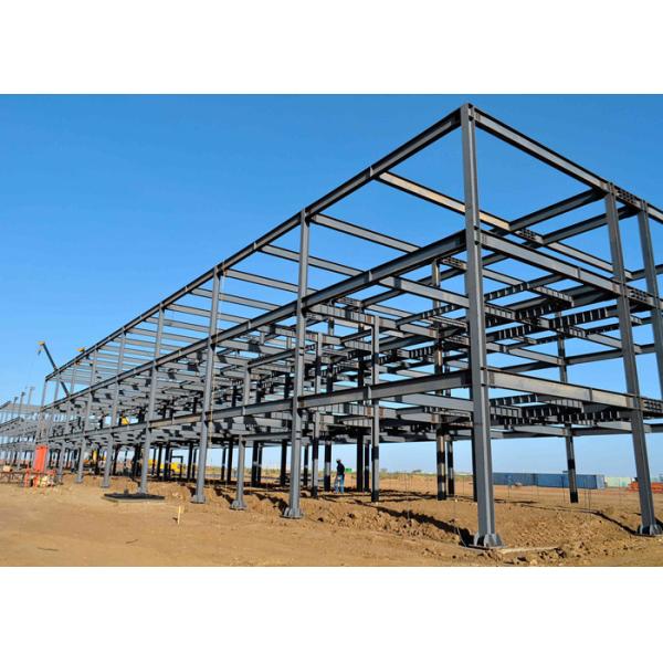 Environmental Prefab Light Steel Frame Structure Construction Buildings Multi
