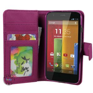 new arrival pu leather case for moto G/ pc cell phone case for moto G