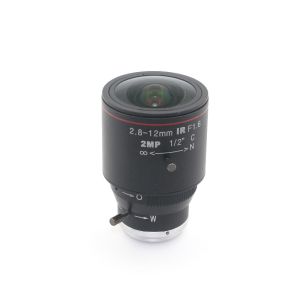 2.0 Mega Pixel Varifocal C Mount Lens 2.8-12mm 1/2 Manual Iris For IP Camera