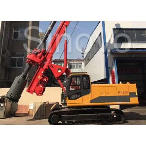 Piling Works TR100D Foundation Drilling Rig China Chassis Hydraulic Portable