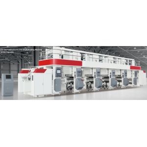 Electronic Line Shaft Automatic Printing Machine 380KW Gravure Coating Machine