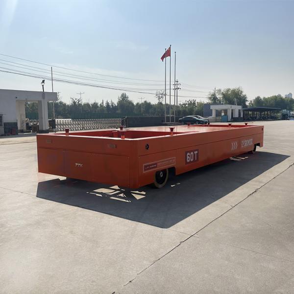 60T Electric Transfer Cart Workshop Foundry Machinery For Large Cargo