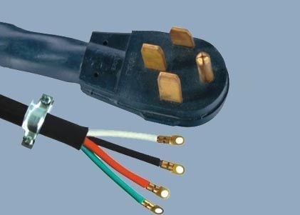 Quality UL CUL CSA  50A 250V Heavy Duty Range NEMA 14-50P Electric Angle Plug American UL Power Cord wholesale