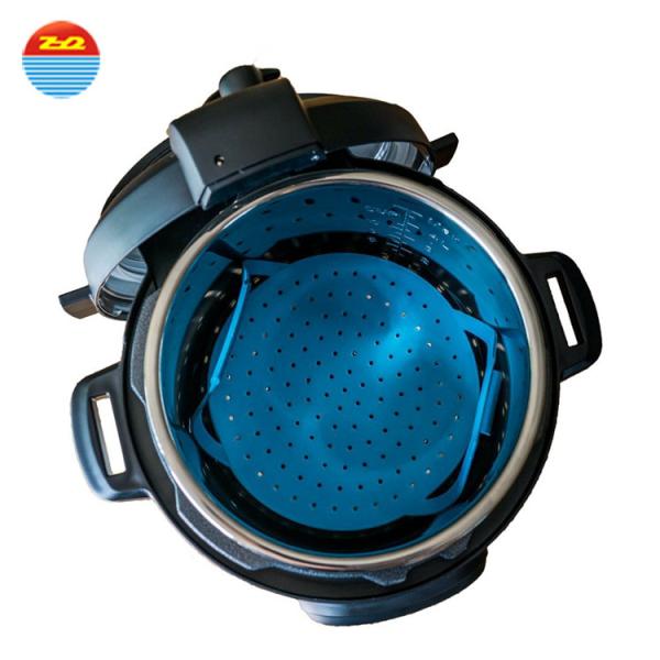 Quality Multifunctional High Quality Cooking Steamer Silicone Folding Basket Food Cooking Steamer wholesale