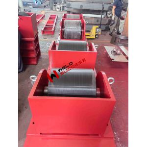 100 T Automatic Conventional Tank Turning Rolls With Siemens System Control