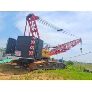 Construction Used Spider Crane Telescoping Crawler Crane Used 150ton