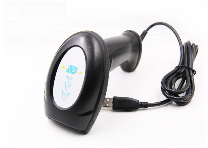 Portable Handheld Laser Qr Code Scanner , 32 Bit CPU Laser Wireless Barcode
