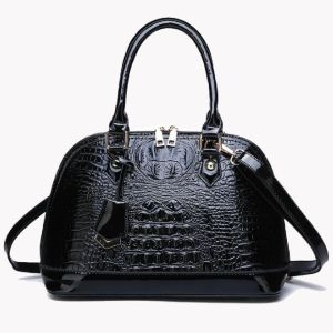 China Lady'S Crocodile Single Shoulder PU Handheld Shell Bag on sale
