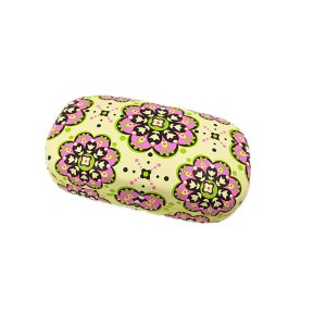 Portable Hard Tiny Contact Lens Travel Kit Case With Flowers For Children /