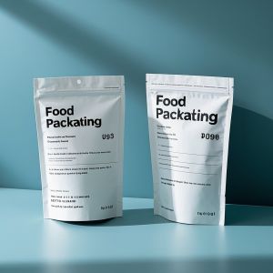 Food Packaging Bag Custom Sizes Sustainable Material For Snack / Coffee / Dry