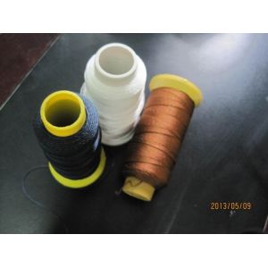 Cheap Polyester High Tenacity Sewing Thread 210d/2 , 210d/3 Kilo Cone for sale